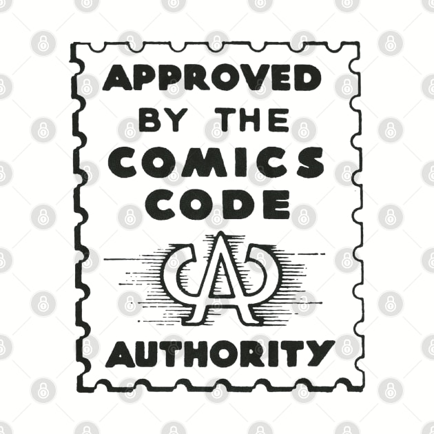 Comics Code Stamp by Pop Fan Shop