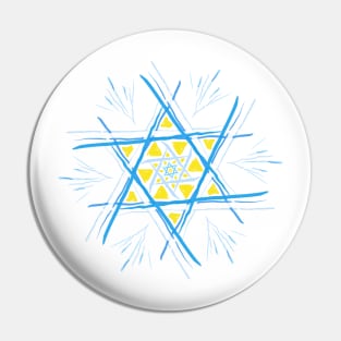 Happy Hanukkah Pin