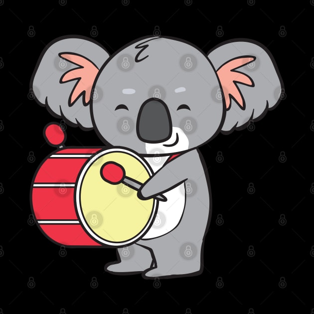 Koala - with drum by theanimaldude