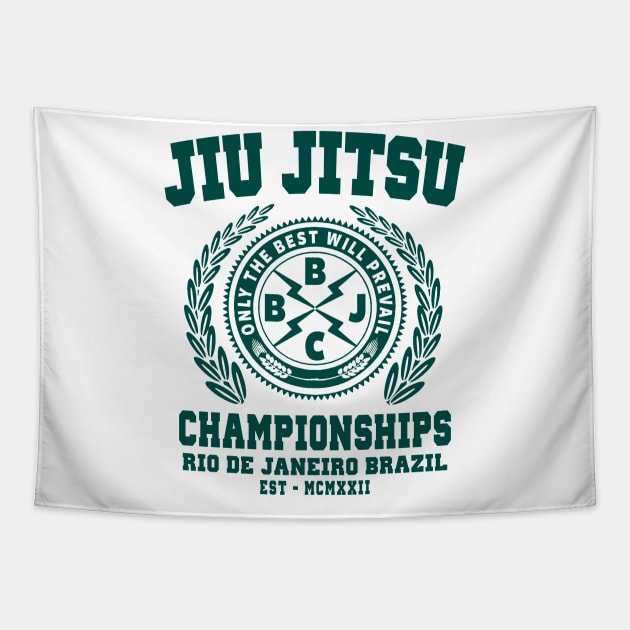 JIU JITSU CHAMPIONSHIPS Tapestry by ShirtFace