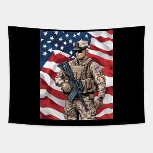 United States Army Rangers Tapestry