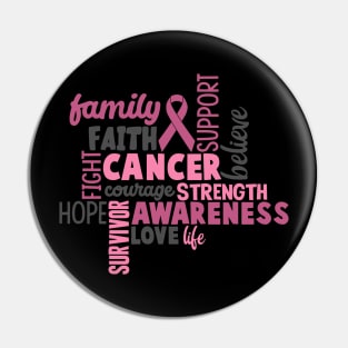 Breast cancer awareness gift Pin