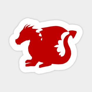 Red Dragon Magnet