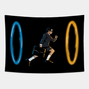 The boy portal Tapestry