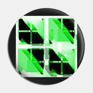 Green diagonals Pin