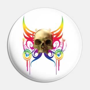 Vampire Skull Pin