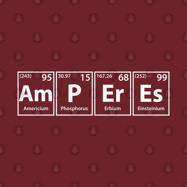 Amperes (Am-P-Er-Es) Periodic Elements Spelling by cerebrands