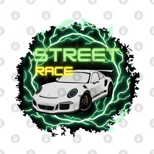 Porsche GT3 RS street race by LynxMotorStore