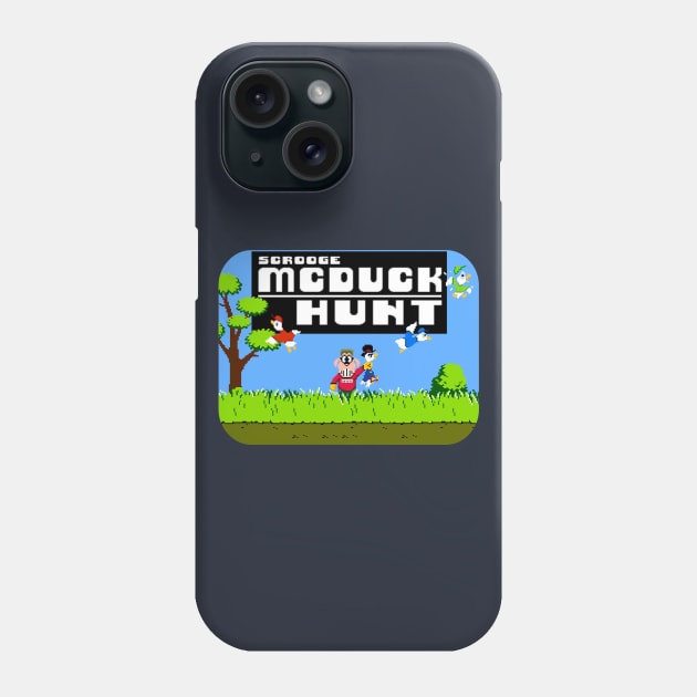 Scrooge McDuck Hunt Phone Case by RobotGhost