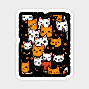 Halloween Cats Magnet