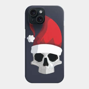 christmas skull Phone Case
