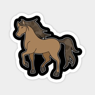 Horse Comic Cartoon Magnet