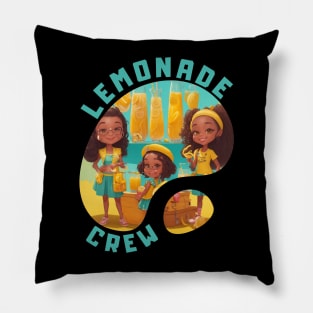 funny Lemonade Squad is a  summer  For Stand Boss Lemon Juice Summer Pillow