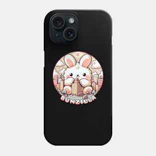 Rabbit Owner, Bunny Lover, Bunzilla Cute Funny Phone Case