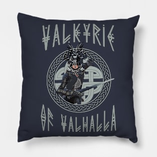 Viking Saga- The Valkyrie of Valhalla Pillow