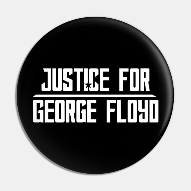 Justice For George Floyd Pin by Suva