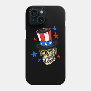 Patriot skull Phone Case