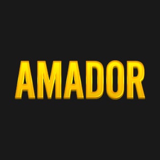 Amador Family Name T-Shirt