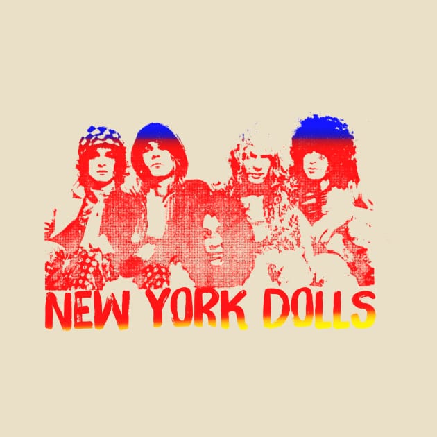 New York Dolls by HAPPY TRIP PRESS