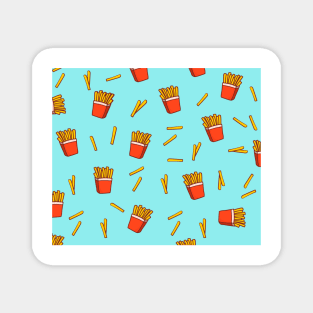 Pattern Fries Magnet