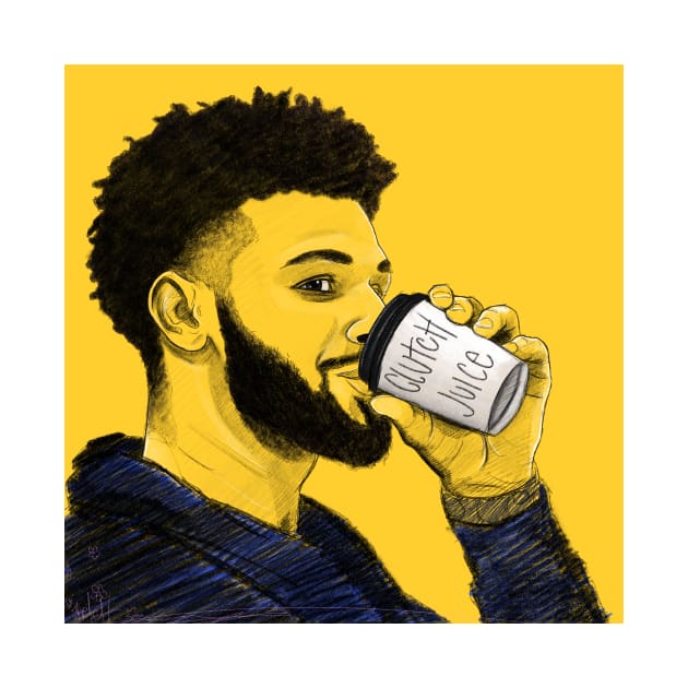 Jamal Murray by tea rent illustrations