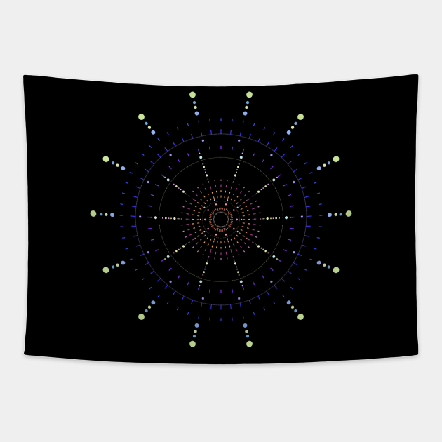 Plasma Beams Tapestry by SplittyDev