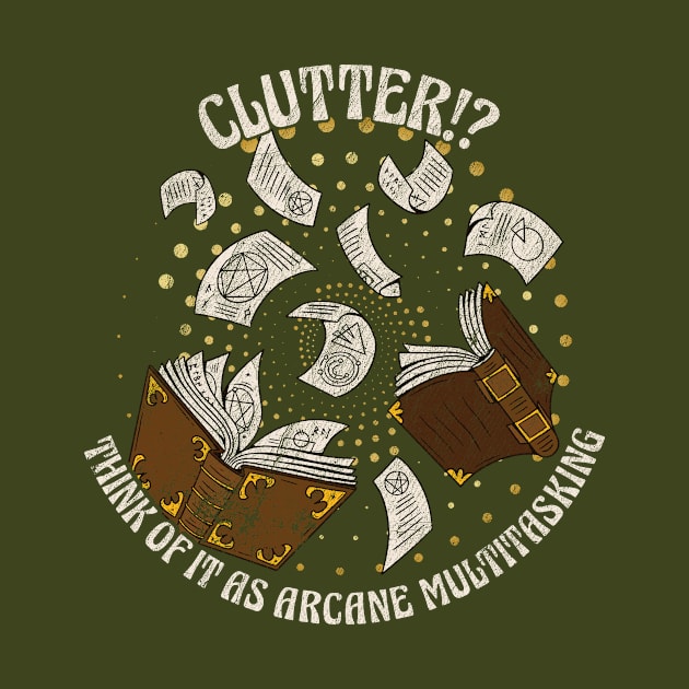 Wizards Arcane Clutter by KennefRiggles