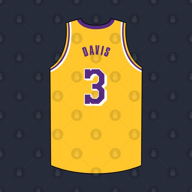 Anthony Davis Los Angeles Jersey Qiangy by qiangdade