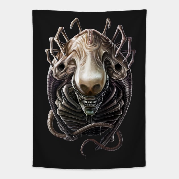 Giger Tribute Tapestry by BER