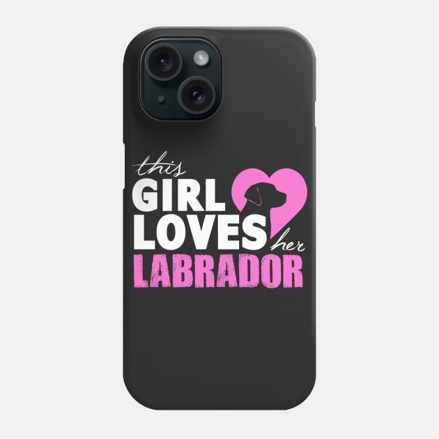 Love Your Labrador Phone Case by JimmyG