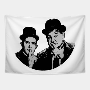 laurel & hardy Tapestry