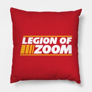 Legion of Zoom - Red Pillow