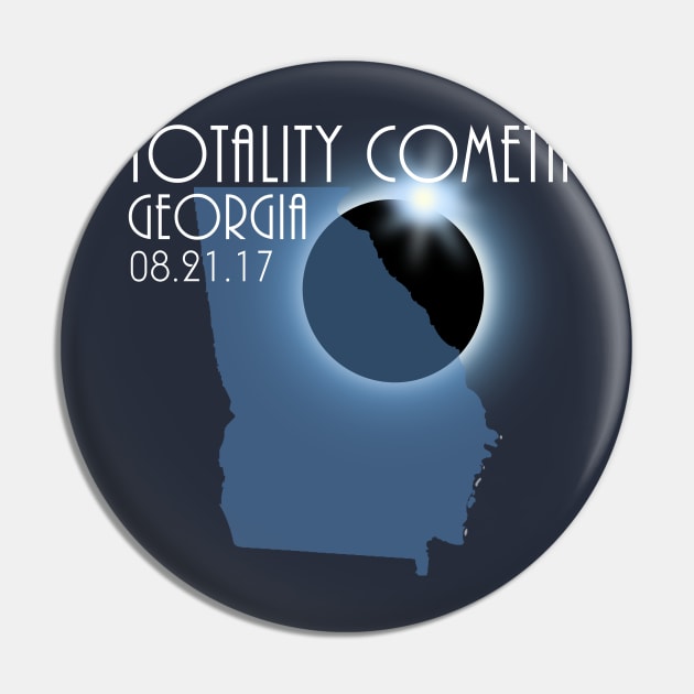 Total Eclipse Shirt - Totality Georgia Tshirt, USA Total Solar Eclipse T-Shirt August 21 2017 Eclipse T-Shirt T-Shirt Pin by BlueTshirtCo