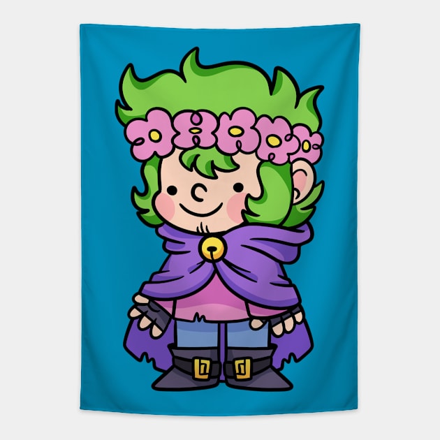 Derp Skipper Tapestry by Get A Klu Comics