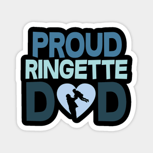 Proud Ringette Dad Magnet