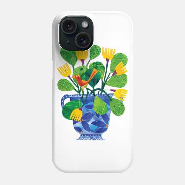 Bluevase Phone Case by Tracey English