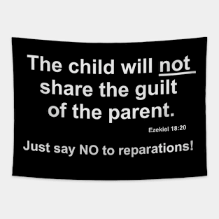 No to reparations Tapestry