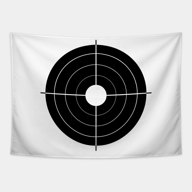 shooting target Shooting Target Tapestry TeePublic