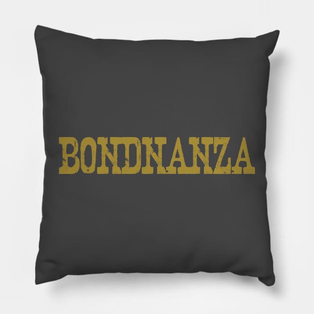 The Weekly Planet - Bondnanza Pillow by dbshirts