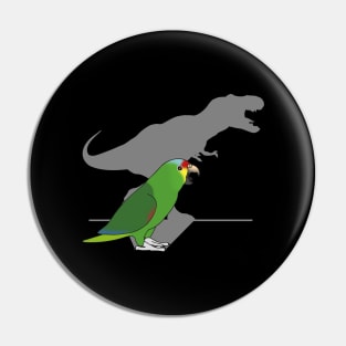 t-rex red lored amazon parrot Pin