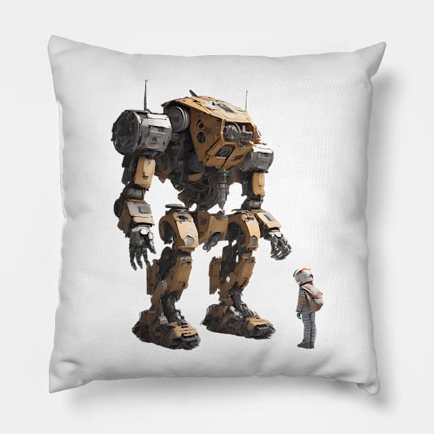 A new Pilot is born | Mecha | Gundam Pillow by JonHale