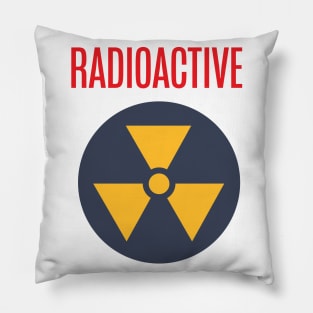 Radioactive Sign Pillow