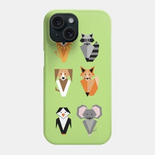 Little Origami Animals Phone Case