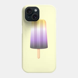 Enby Popsicle Phone Case