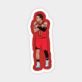 Trae Young Ice Trae Atlanta Hawks Magnet