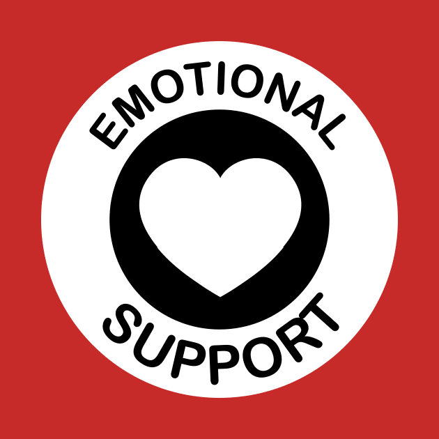 Emotional Support Animal - Heart by JadedOddity