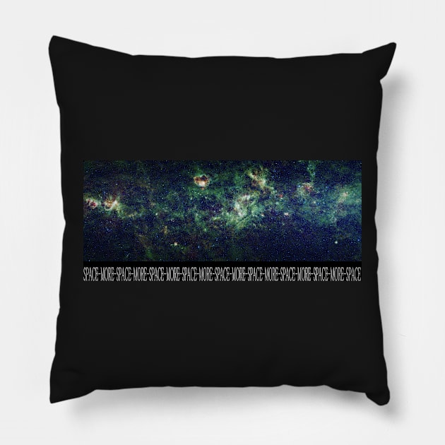 Art of Space - The Milky Way Photography Pillow by PlanetMonkey