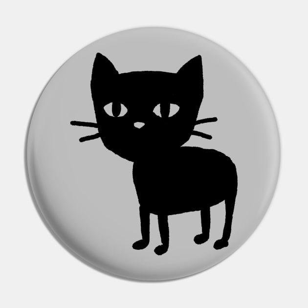 Very Serious Kitten Pin by FoxShiver