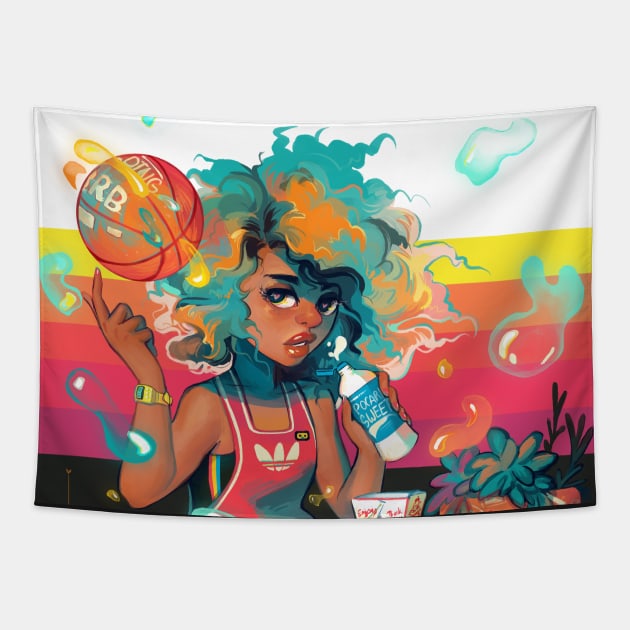 Spaceketball Tapestry by GDBee