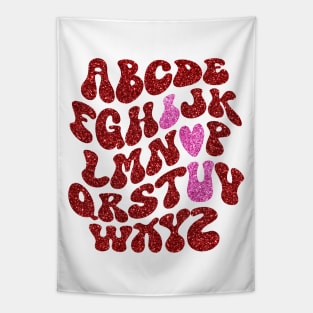 ABC I Love You Tapestry